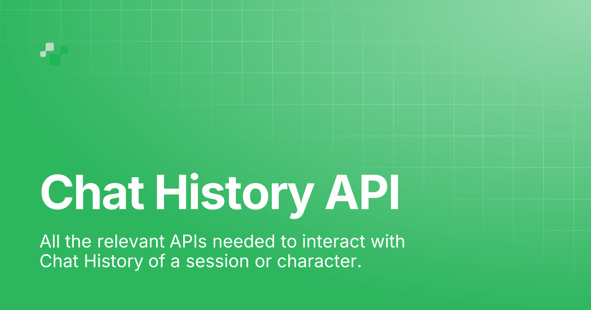 Chat History API | Convai Documentation