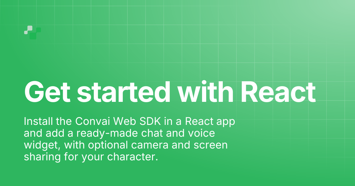 React | Convai Documentation