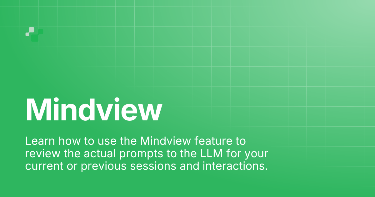 Mindview | Convai Documentation